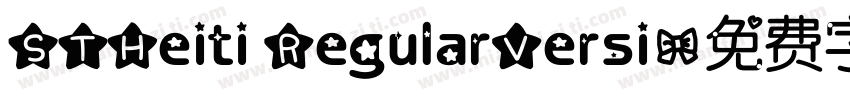 STHeiti RegularVersi字体转换